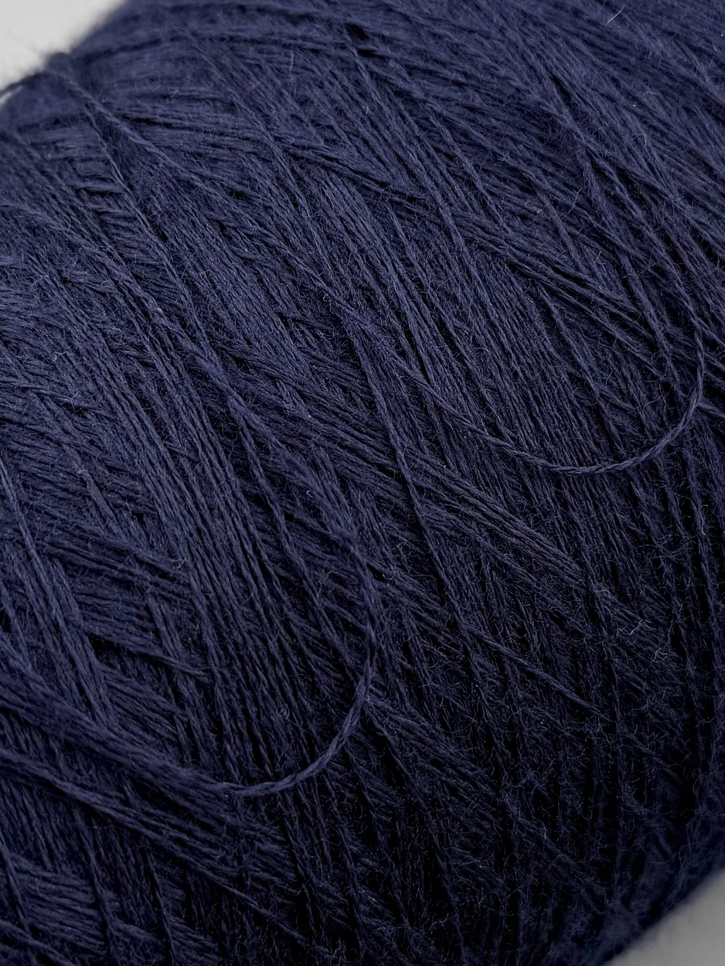 Zegna Baruffa Cashwool 2/30 – Fil mérinos extrafin Bleu royal 008802